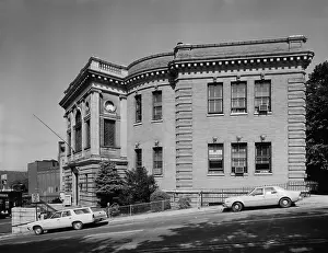 Yonkers: Yonkers Public Library, ca. 1980. South Elevation