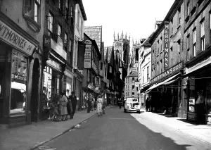 Petergate: York, Low Petergate 1949