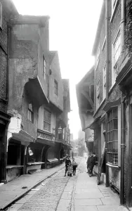 Shambles: York, the Shambles 1909