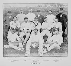 Draper: Yorkshire Cricket Team 1890s