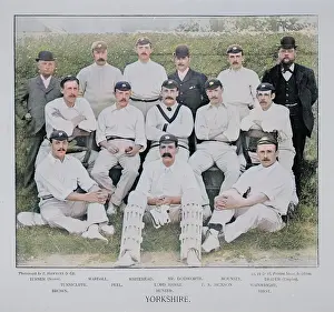 Draper: Yorkshire Cricket Team 1890s
