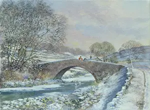 Madgwick: Yorkshire Snow Scene – with bridge