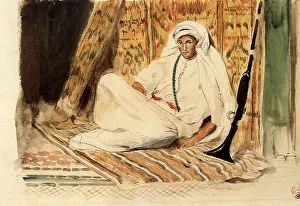 Leans: Young Arab in His Apartment, by Delacroix