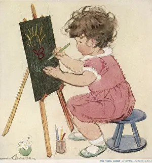 Easel: The Young Artist by Muriel Dawson