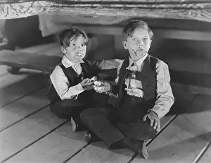 Tasty: Young boys eating cake get caught in the act