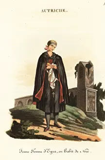 Eger: Young bride of Cheb, Bohemia, 18th century