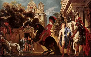 Executing: A Young Cavalier on a Horse