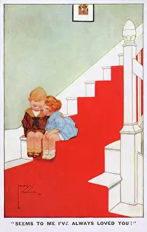 Lawson Wood (grenville): Young couple in love