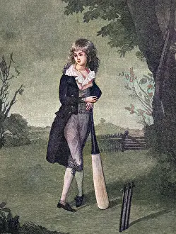 A Young Cricketer