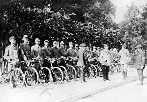 Agers: Young cyclists division in Brussels, 1914