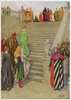 Alighieri: Young Dante Alighieri encounters Beatrice