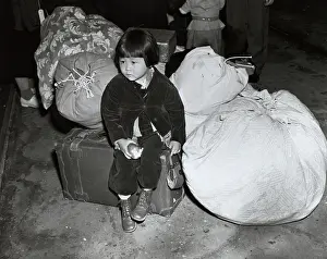 Displacement: Young Evacuee