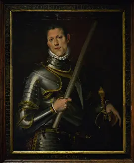Bartolomeo: A young general, circa 1575, by Bartolomeo Passerotti