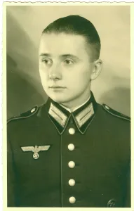 Earnest: Young German cadet in uniform