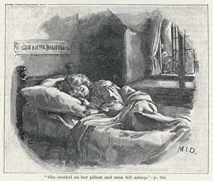 Nestled: YOUNG GIRL ASLEEP