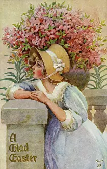 Burd: Young girl in a bonnet