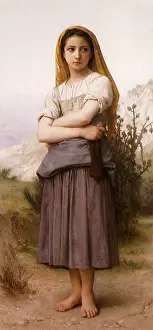 Bouguereau: Young Girl, by Bouguereau