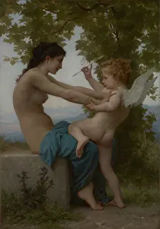 Bsloc1606: A Young Girl Defending Herself against Eros