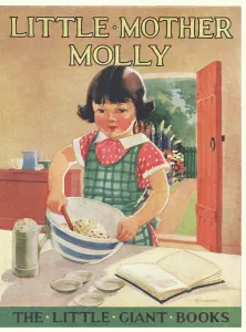 Cakes: Young girl making cakes