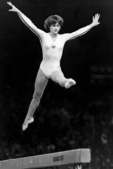 Soars: Young Gymnast Soars