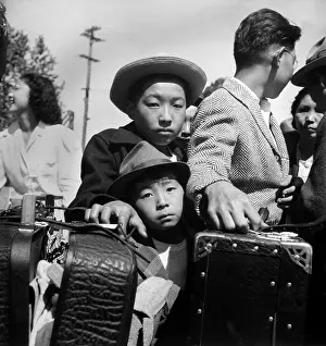 Duration: Young Japanese Americans internees in a baggage