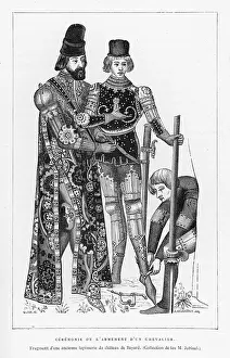 Arming: Young Knight Armed