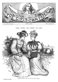 Newest: Two young ladies converse