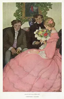 Demure: YOUNG LADY & CALLERS