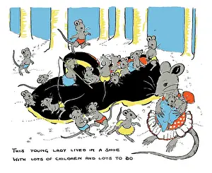 Willing: This young lady lived in a shoe ? mice