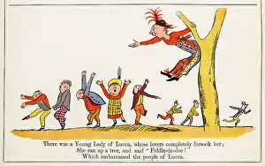 Limerick: Young Lady of Lucca, Edward Lear