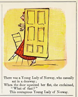 Exclaimed: Young Lady of Norway, Edward Lear