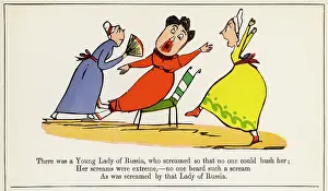 Scream: Young Lady of Russia, Edward Lear