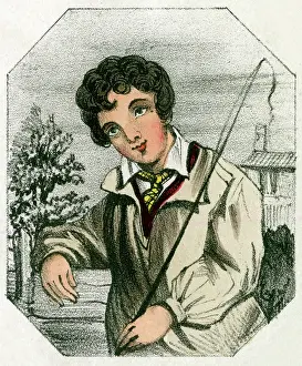 Smock: Young man in a smock
