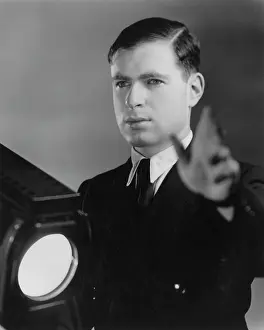 Robin Adler: Young man with spotlight