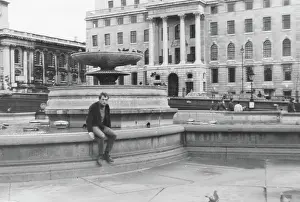 The Cloudesley Collection: Young man in Trafalgar Square, London