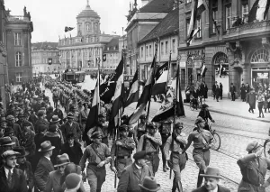 Kampfbund: Young members of the DNVP on the Day of Potsdam, 1933
