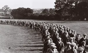 Woodcote: Young men in UOTC, Epsom, Surrey, WW1