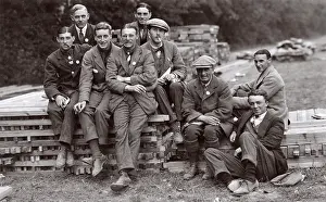 Woodcote: Young men in UOTC, Epsom, Surrey, WW1