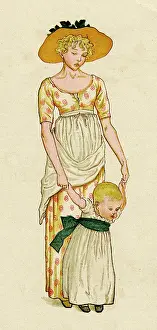 Energetic: Young mother and her child