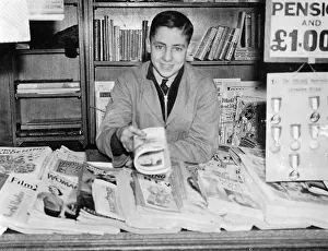 Newspaperman: Young newspaperman
