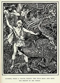 Thigh: Young Odysseus - Boar