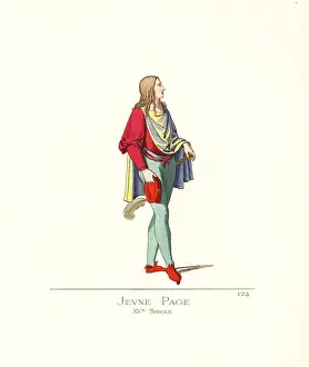 Mercuri: Young page boy, 15th century
