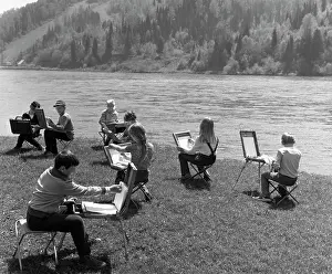 Oblast: Young painters camp Raduga