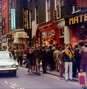 Irvine: Young pedestrians in Soho, London