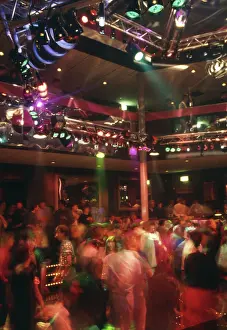 Dancewear: Young people at a disco, Cornwall