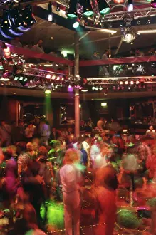 Dancewear: Young people at a disco, Cornwall