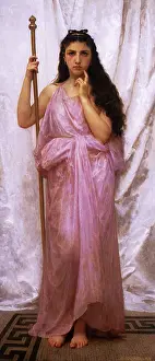 Priestess: Young Priestess, by Bouguereau