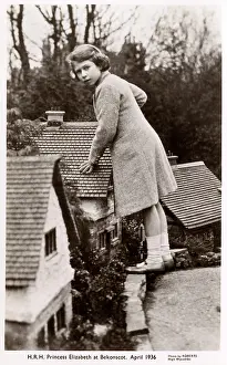 Bekonscot: Young Princess Elizabeth at Bekonscot