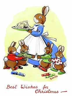 Rushton: Young rabbits pulling the wishbone