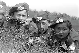 Elista: Young scouts, 1973